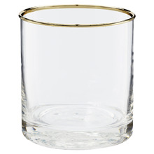 Clear Glass Decorative Vase